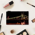 Budapest Hungary Liberty Bridge Cosmetic Bag (Small)  Front