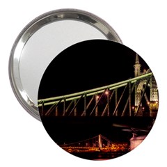 Budapest Hungary Liberty Bridge 3  Handbag Mirrors by BangZart