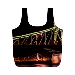 Budapest Hungary Liberty Bridge Full Print Recycle Bags (m)  by BangZart