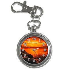 Alabama Sunset Dusk Boat Fishing Key Chain Watches by BangZart