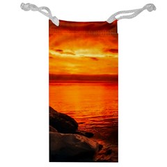 Alabama Sunset Dusk Boat Fishing Jewelry Bag by BangZart