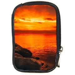 Alabama Sunset Dusk Boat Fishing Compact Camera Cases by BangZart