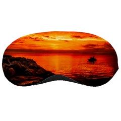 Alabama Sunset Dusk Boat Fishing Sleeping Masks by BangZart