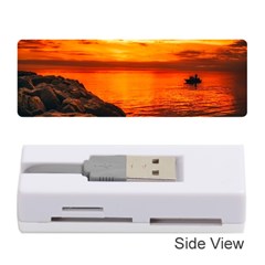 Alabama Sunset Dusk Boat Fishing Memory Card Reader (stick)  by BangZart