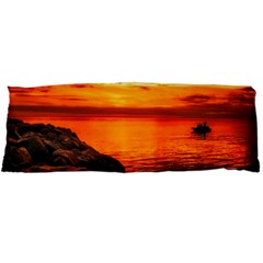 Alabama Sunset Dusk Boat Fishing Body Pillow Case Dakimakura (two Sides) by BangZart