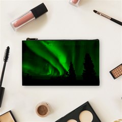 Aurora Borealis Northern Lights Cosmetic Bag (small)  by BangZart