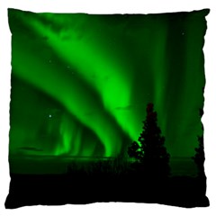 Aurora Borealis Northern Lights Large Cushion Case (one Side) by BangZart