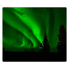 Aurora Borealis Northern Lights Double Sided Flano Blanket (small)  by BangZart