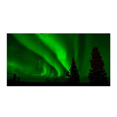 Aurora Borealis Northern Lights Satin Wrap by BangZart