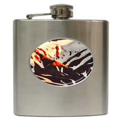 Iceland Landscape Mountains Snow Hip Flask (6 Oz) by BangZart