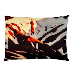 Iceland Landscape Mountains Snow Pillow Case (two Sides) by BangZart