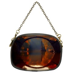 River Water Reflections Autumn Chain Purses (one Side)  by BangZart