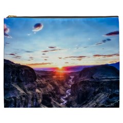 Iceland Landscape Mountains Stream Cosmetic Bag (xxxl)  by BangZart