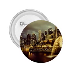 Singapore City Urban Skyline 2 25  Buttons by BangZart