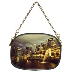 Singapore City Urban Skyline Chain Purses (one Side)  by BangZart