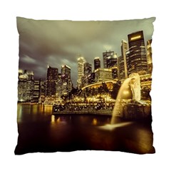 Singapore City Urban Skyline Standard Cushion Case (one Side) by BangZart