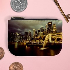 Singapore City Urban Skyline Mini Coin Purses by BangZart