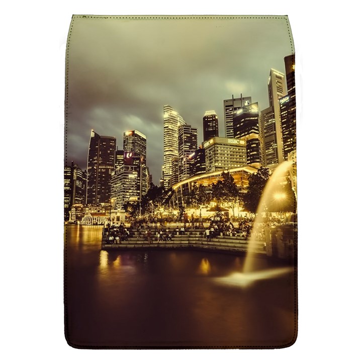 Singapore City Urban Skyline Flap Covers (L) 