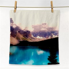 Austria Mountains Lake Water Face Towel by BangZart