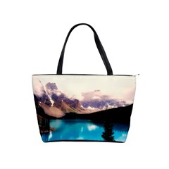 Austria Mountains Lake Water Shoulder Handbags by BangZart