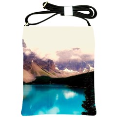 Austria Mountains Lake Water Shoulder Sling Bags by BangZart