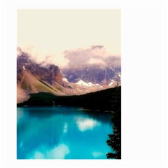 Austria Mountains Lake Water Small Garden Flag (two Sides) by BangZart