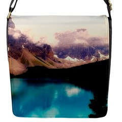 Austria Mountains Lake Water Flap Messenger Bag (s) by BangZart