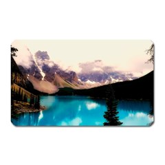 Austria Mountains Lake Water Magnet (rectangular) by BangZart