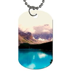 Austria Mountains Lake Water Dog Tag (one Side) by BangZart