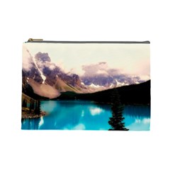 Austria Mountains Lake Water Cosmetic Bag (large)  by BangZart