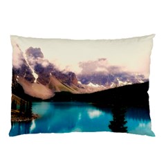 Austria Mountains Lake Water Pillow Case (two Sides) by BangZart