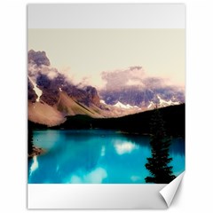 Austria Mountains Lake Water Canvas 12  X 16  