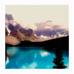 Austria Mountains Lake Water Medium Glasses Cloth (2-side) by BangZart