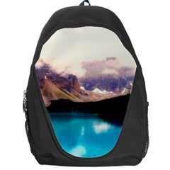 Austria Mountains Lake Water Backpack Bag by BangZart