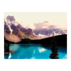 Austria Mountains Lake Water Double Sided Flano Blanket (mini)  by BangZart