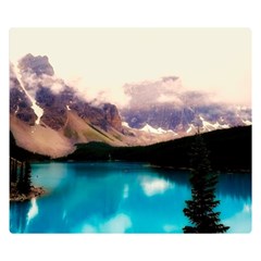 Austria Mountains Lake Water Double Sided Flano Blanket (small)  by BangZart