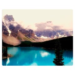 Austria Mountains Lake Water Double Sided Flano Blanket (medium)  by BangZart