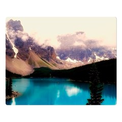 Austria Mountains Lake Water Double Sided Flano Blanket (large)  by BangZart