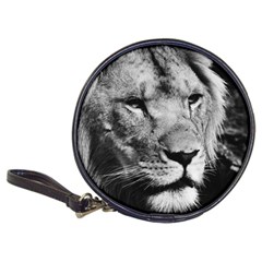 Africa Lion Male Closeup Macro Classic 20-cd Wallets by BangZart