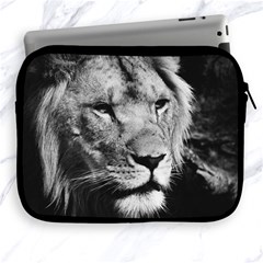 Africa Lion Male Closeup Macro Apple Ipad 2/3/4 Zipper Cases by BangZart