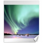 Aurora Borealis Alaska Space Canvas 8  x 10  8.15 x9.66  Canvas - 1