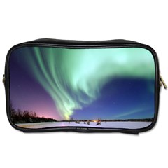 Aurora Borealis Alaska Space Toiletries Bags by BangZart