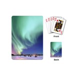 Aurora Borealis Alaska Space Playing Cards (Mini)  Back