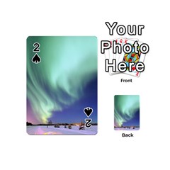 Aurora Borealis Alaska Space Playing Cards 54 (mini)  by BangZart