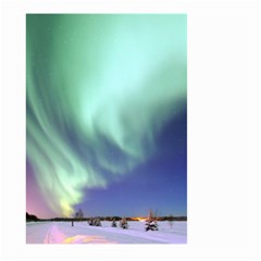 Aurora Borealis Alaska Space Large Garden Flag (two Sides) by BangZart