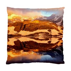 France Snow Winter Sunrise Fog Standard Cushion Case (Two Sides)