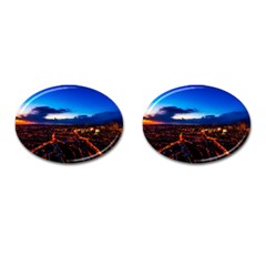 The Hague Netherlands City Urban Cufflinks (oval) by BangZart