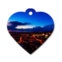 The Hague Netherlands City Urban Dog Tag Heart (one Side) by BangZart