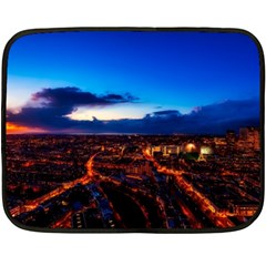 The Hague Netherlands City Urban Fleece Blanket (mini) by BangZart