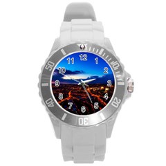 The Hague Netherlands City Urban Round Plastic Sport Watch (l) by BangZart